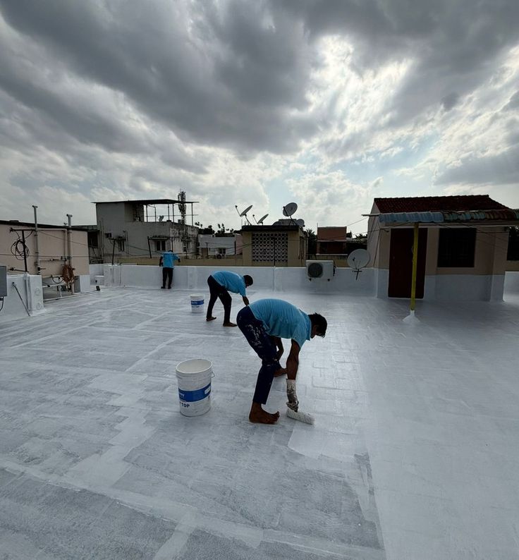 Terrace Waterproofing for Apartment Building